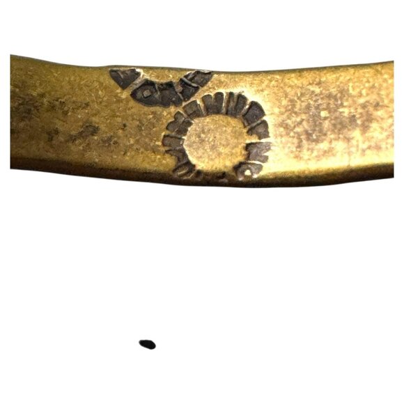 VTG Sterling Silver 925 Hecho en Mexico Sailboats Stacker Bangle Bracelet - Picture 3 of 4